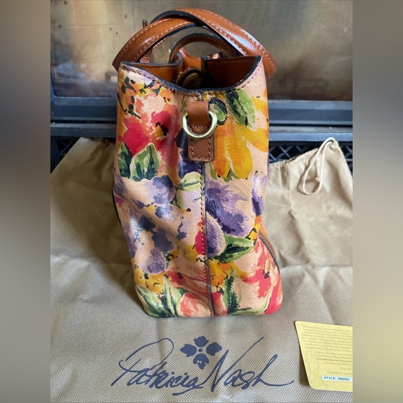 Patricia Nash Darby Tote in Rainforest NEW! Purse Crossbody Bag - Picture 3 of 8